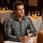 Modern Fit Printed Long Sleeve Shirt