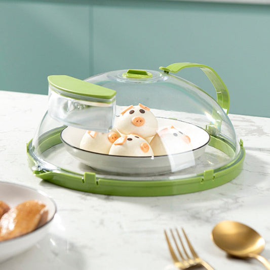 Microwave Splatter Guard with Steam Vent