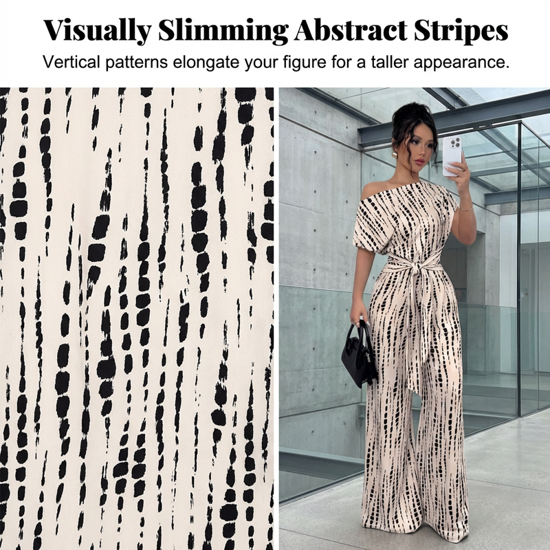 🔥Limited-time offer-Women's One-Shoulder Wide-Leg Jumpsuit