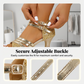 Women's Glitter Chunky Heel Sandals