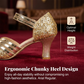 Women's Glitter Chunky Heel Sandals