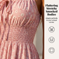 🌸Limited-time offer-Tie-Front Smocked Spaghetti Strap Dress