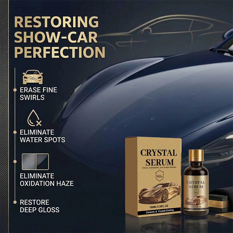 🔥Limited-time offer-Ceramic Car Coating Kit - Crystal Serum