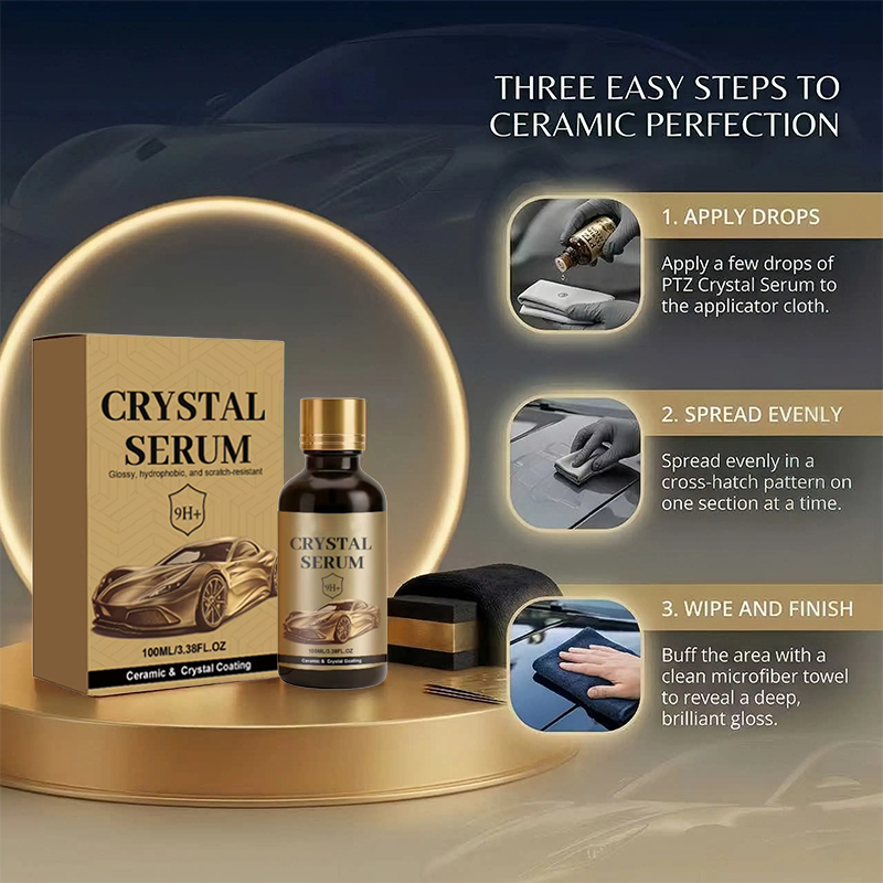 🔥Limited-time offer-Ceramic Car Coating Kit - Crystal Serum