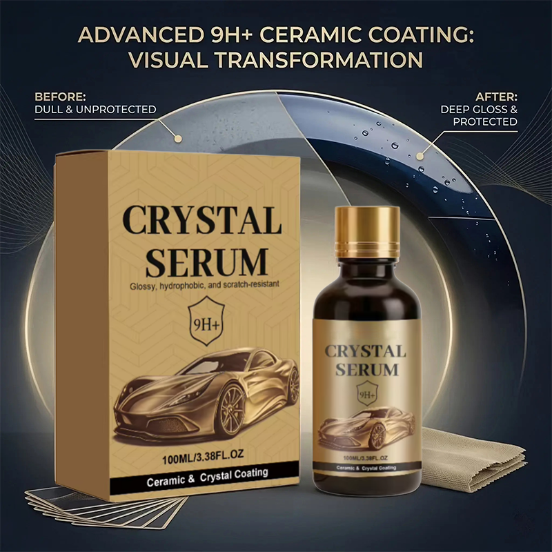 🔥Limited-time offer-Ceramic Car Coating Kit - Crystal Serum