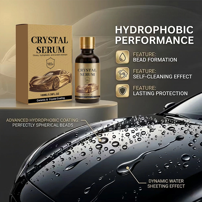 🔥Limited-time offer-Ceramic Car Coating Kit - Crystal Serum