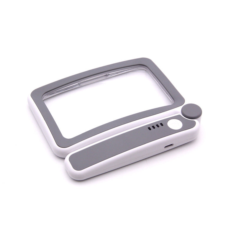 🔥Limited-time offer-Folding Handheld Magnifying Glass with Light for Reading