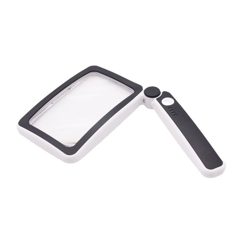 🔥Limited-time offer-Folding Handheld Magnifying Glass with Light for Reading