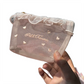 🔥Limited-time offer-Portable Sheer Mesh Makeup Bag