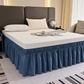 Effortless Setup Elastic Bed Skirt