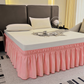 Effortless Setup Elastic Bed Skirt