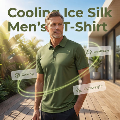🔥Hot Sale🔥Men's Summer Breathable Collared T-Shirt