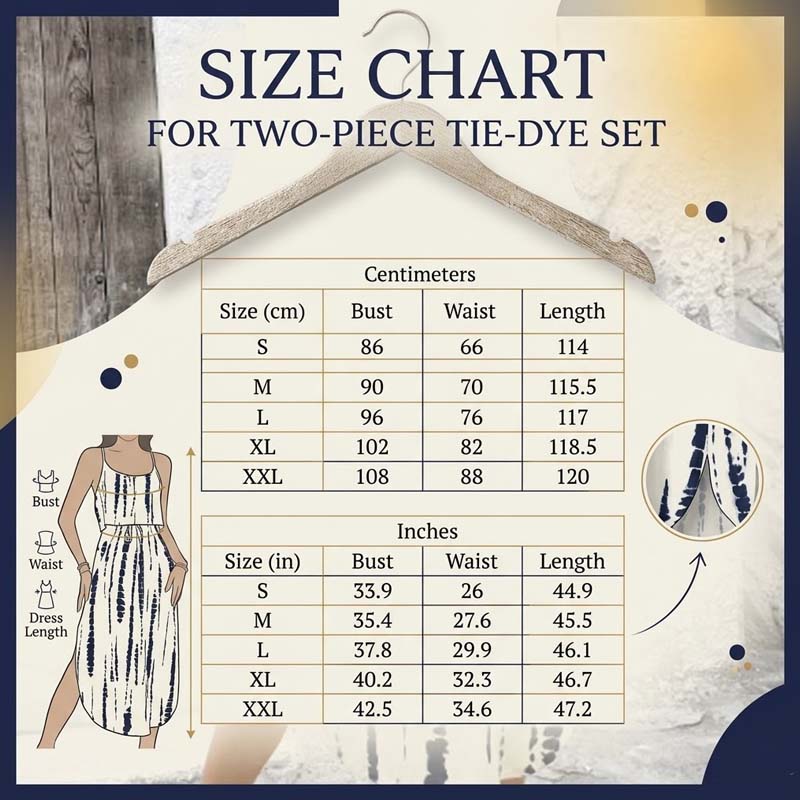 Women's Tie-Dye Cami Midi Dress