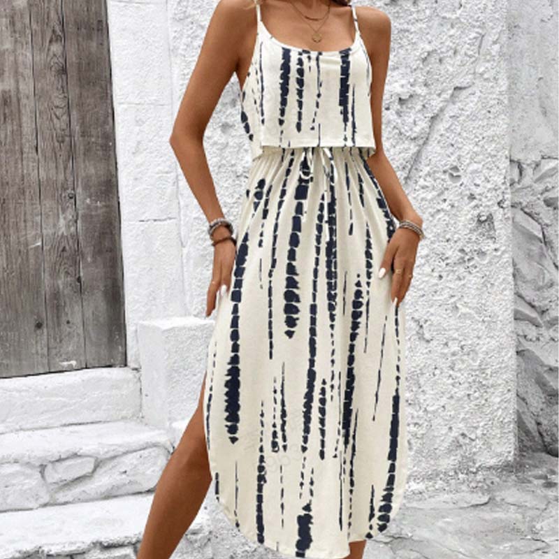 Women's Tie-Dye Cami Midi Dress