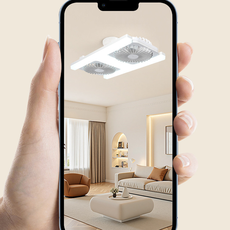 🔥Hot Sale Offers-Modern 2-in-1 LED Ceiling Fan Light