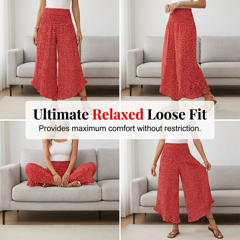 🔥 50% OFF Today! Women’s Flowy High Waist Wide-Leg Pants – Slimming, Comfy & Chic