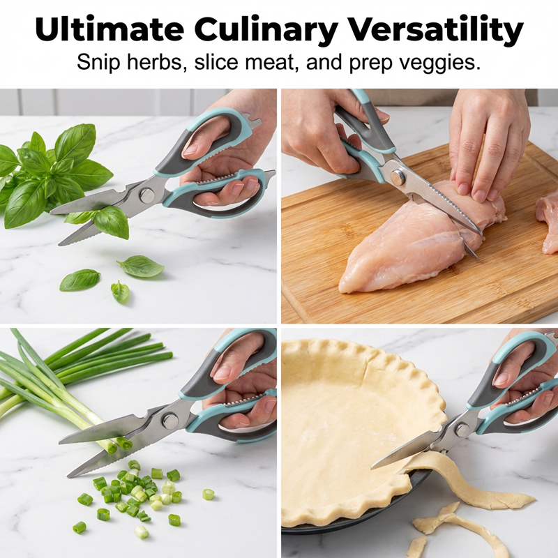 🔥Limited-time offer-Multi-Functional Heavy-Duty Kitchen Shears