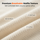 Men's Casual Waffle Knit Thermal Jacket