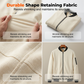 Men's Casual Waffle Knit Thermal Jacket