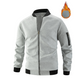 Men's Casual Waffle Knit Thermal Jacket