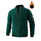 Men's Casual Waffle Knit Thermal Jacket