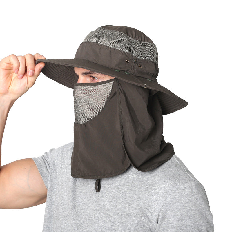 🔥Hot Sale Offers-Outdoor Sun Hat with Removable Flaps