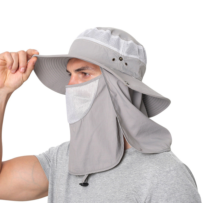 🔥Hot Sale Offers-Outdoor Sun Hat with Removable Flaps