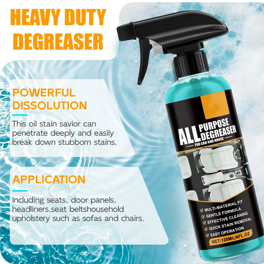 ✨Limited-time offer🔥All-Purpose Degreaser Spray🧼Remove Stains in 1 Second! ⚡