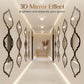 🔥50% OFF for a limited time🔥12PCS 3D Acrylic Mirror Rhombus Wall Stickers