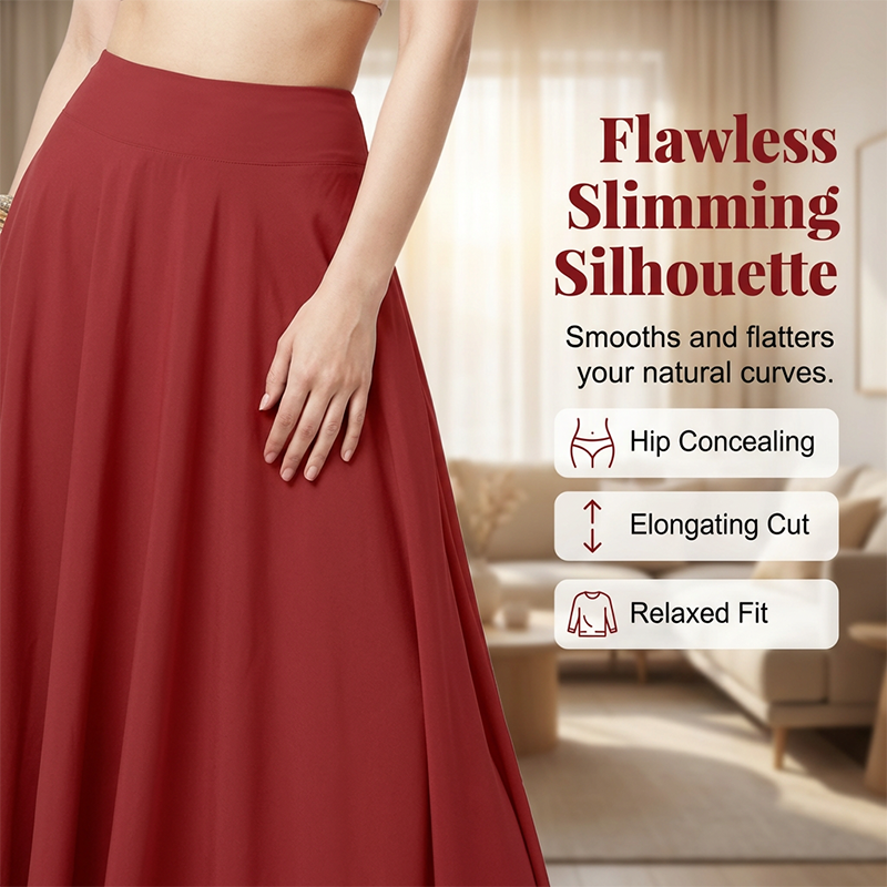 🔥Hot Deals-Figure-Flattering A-Line Maxi Skirt