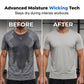 Men's Athletic T-Shirt & Shorts 2-Piece Set