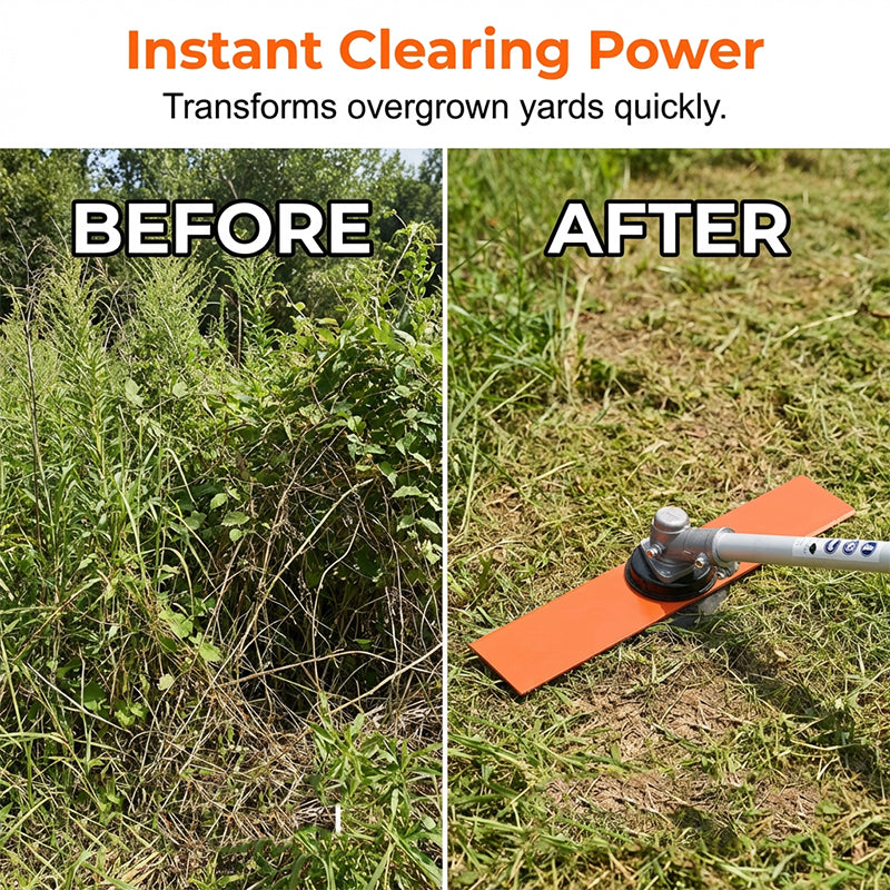 Heavy-Duty Brush Cutter Blade 🌿 Clear Dense Brush Like A Pro ⚡