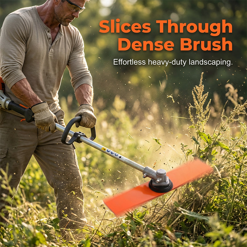 Heavy-Duty Brush Cutter Blade 🌿 Clear Dense Brush Like A Pro ⚡