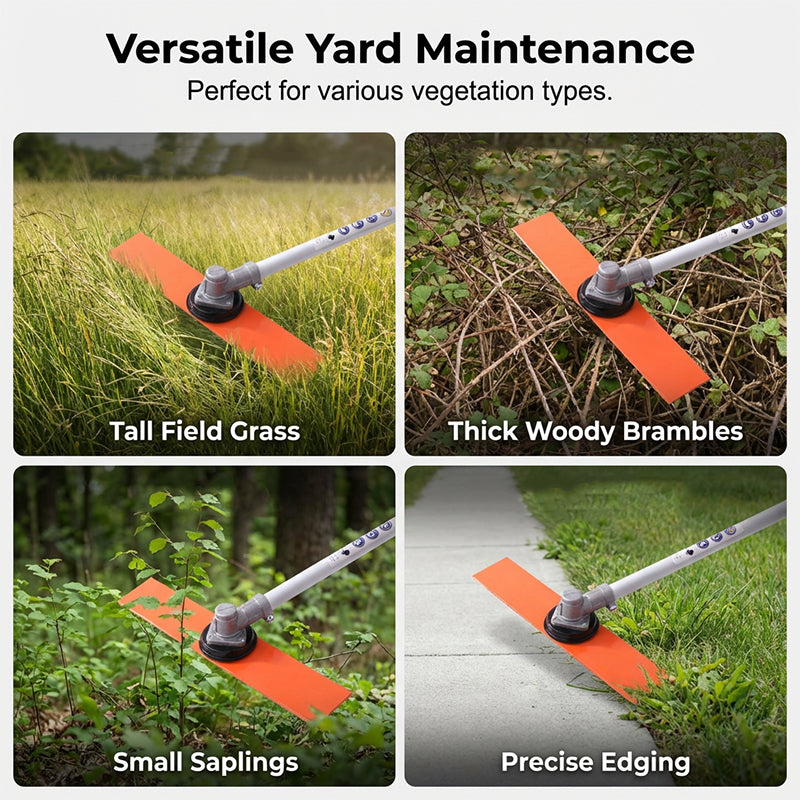 Heavy-Duty Brush Cutter Blade 🌿 Clear Dense Brush Like A Pro ⚡