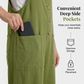 🔥Hot Sale Offers-Women's Casual Loose Fit Button-Front Overalls
