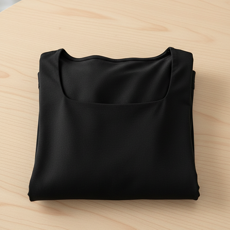 Women's Casual Square Neck Wide-Leg Jumpsuit