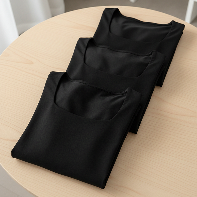 Women's Casual Square Neck Wide-Leg Jumpsuit