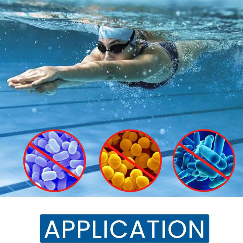 Pool Cleaning Chlorine Tablets - Algae Control & Water Clarify