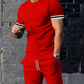 🥳2026 HOT SALE🥳💞50% OFF NOW!🔥Casual Short Sleeve T-Shirt & Shorts Set