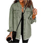 👚 50% OFF NOW! 💙 Women's Raw Edge Ripped Denim Jacket – Street Fashion, Multiple Pockets & Easy to Pair ✨