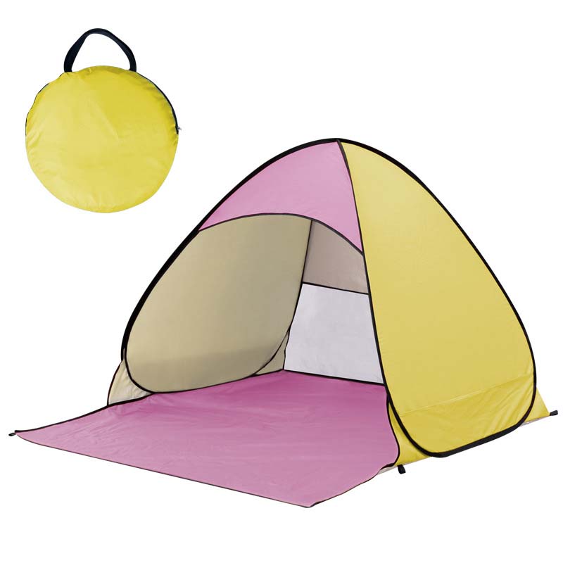 🔥 New for 2026! 🔥 Automatic pop-up beach tent – foldable for storage and reusable!