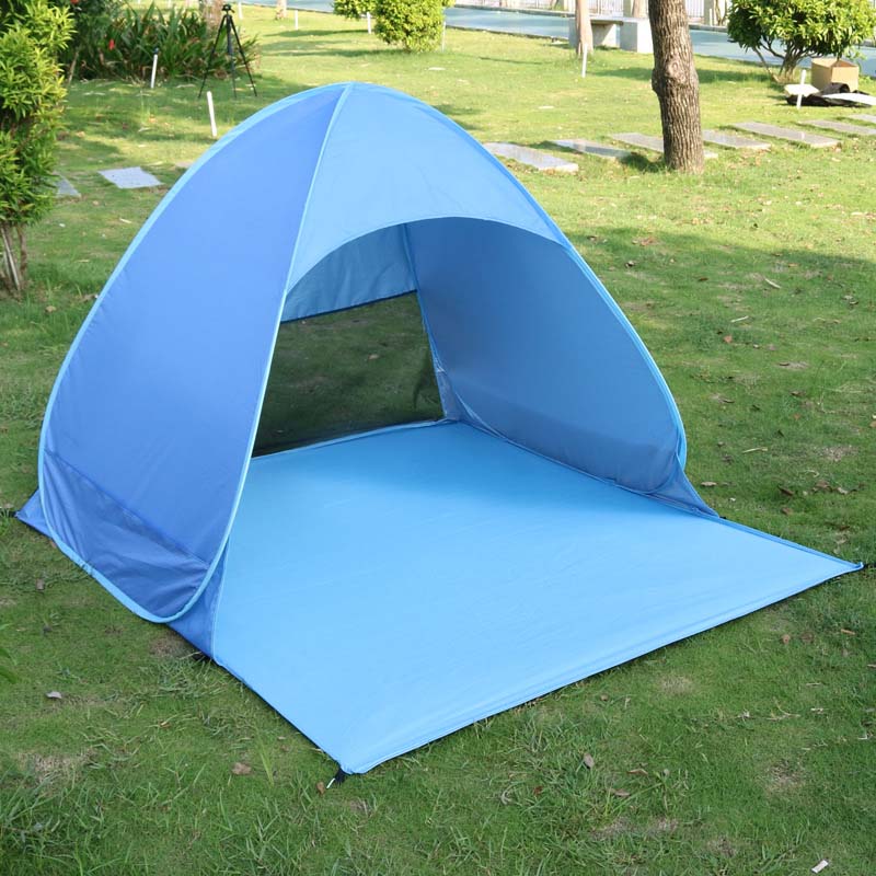 🔥 New for 2026! 🔥 Automatic pop-up beach tent – foldable for storage and reusable!