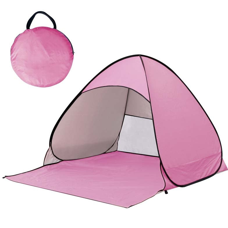 🔥 New for 2026! 🔥 Automatic pop-up beach tent – foldable for storage and reusable!