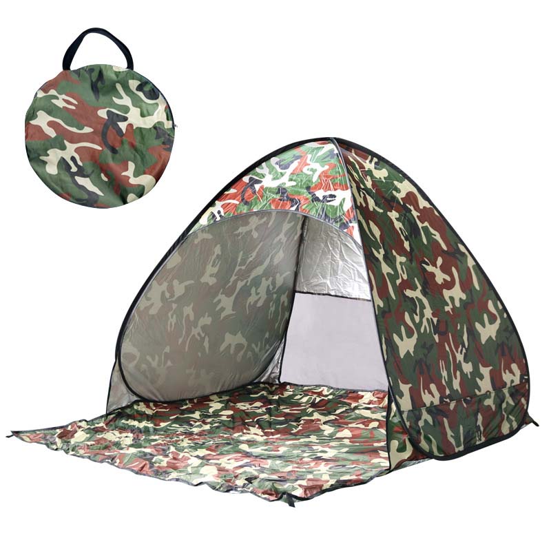 🔥 New for 2026! 🔥 Automatic pop-up beach tent – foldable for storage and reusable!