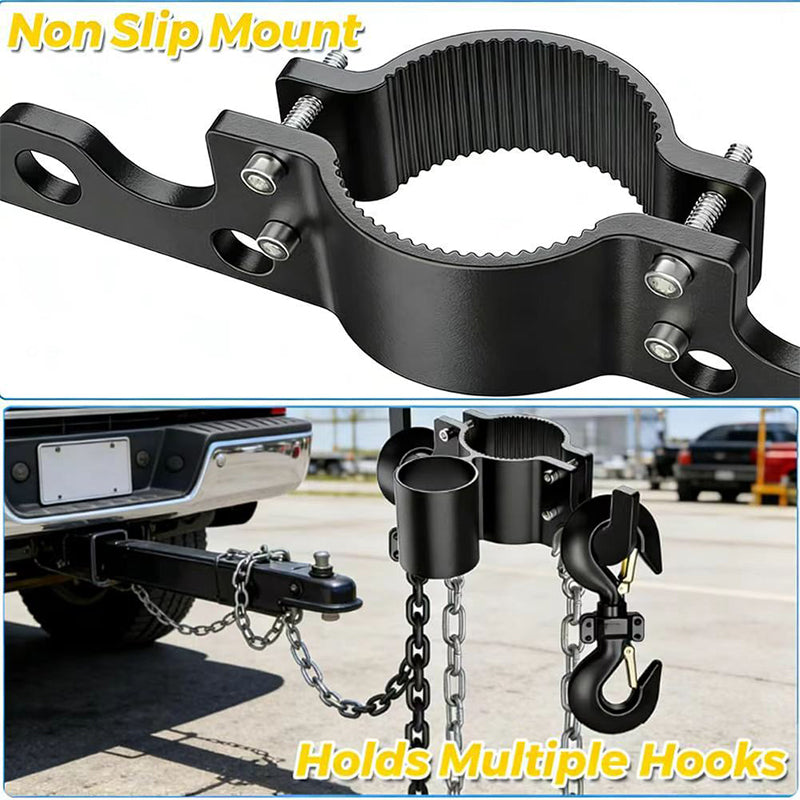 Aluminum Trailer Towing Chain Organizer Mount