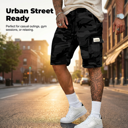 Men's Relaxed Fit Tactical Cargo Shorts