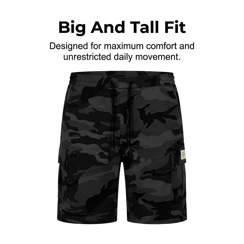 Men's Relaxed Fit Tactical Cargo Shorts