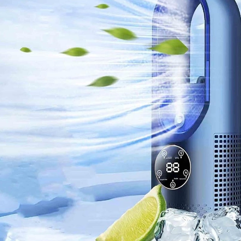 💥Limited-time offer-6-Speed Bladeless Electric Fan with Light
