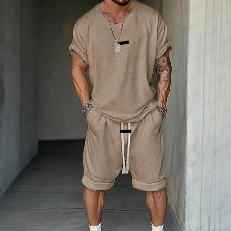 🎁New arrival 58% OFF & Free Shipping💥Men's Casual T-Shirt & Shorts Set