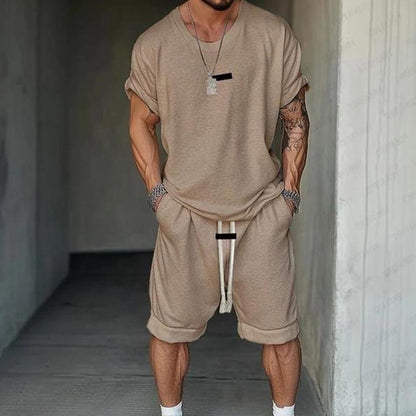 🎁New arrival 58% OFF & Free Shipping💥Men's Casual T-Shirt & Shorts Set